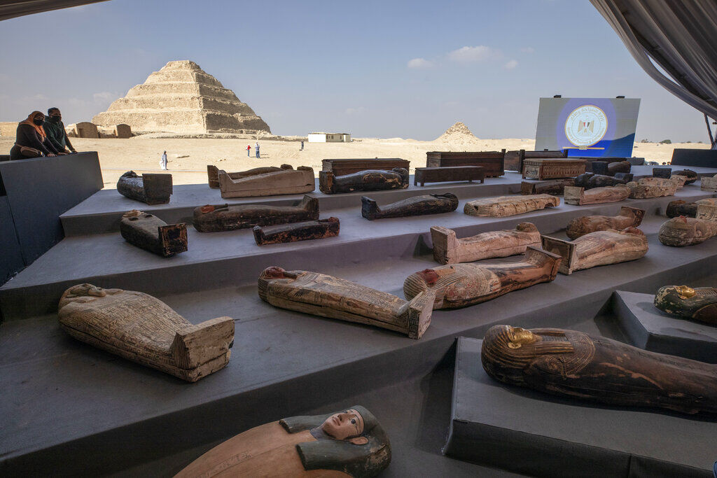 APTOPIX Egypt Antiquities